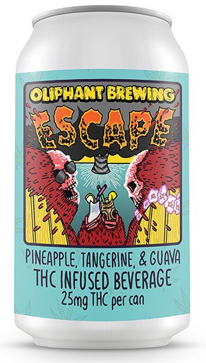Oliphant Brewing Escape Seltzer 25mg