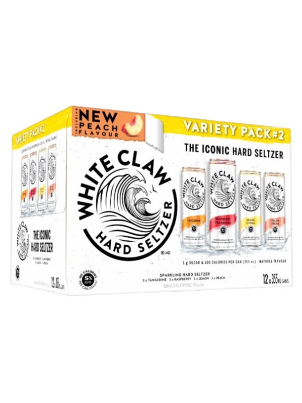 WHITE CLAW VARIETY PACK #2 12PK