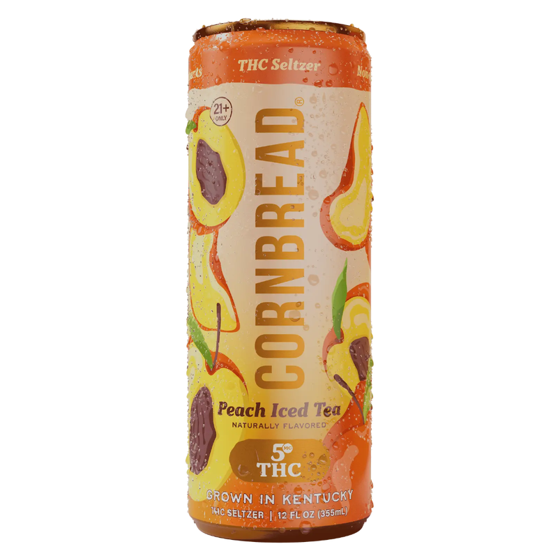 Cornbread Peach Iced Tea Seltzer 5mg