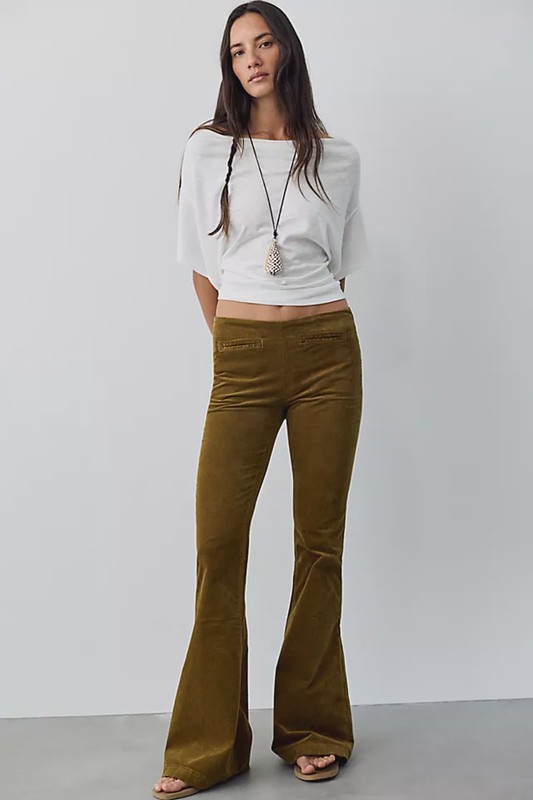 We The Free Walk The Line Cord Bootcut Pants