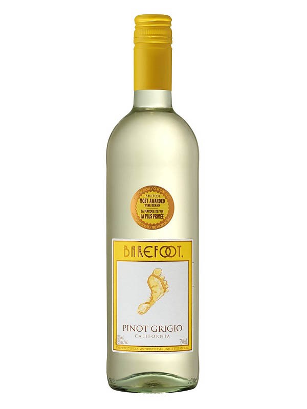 BAREFOOT PINOT GRIGIO 750ML