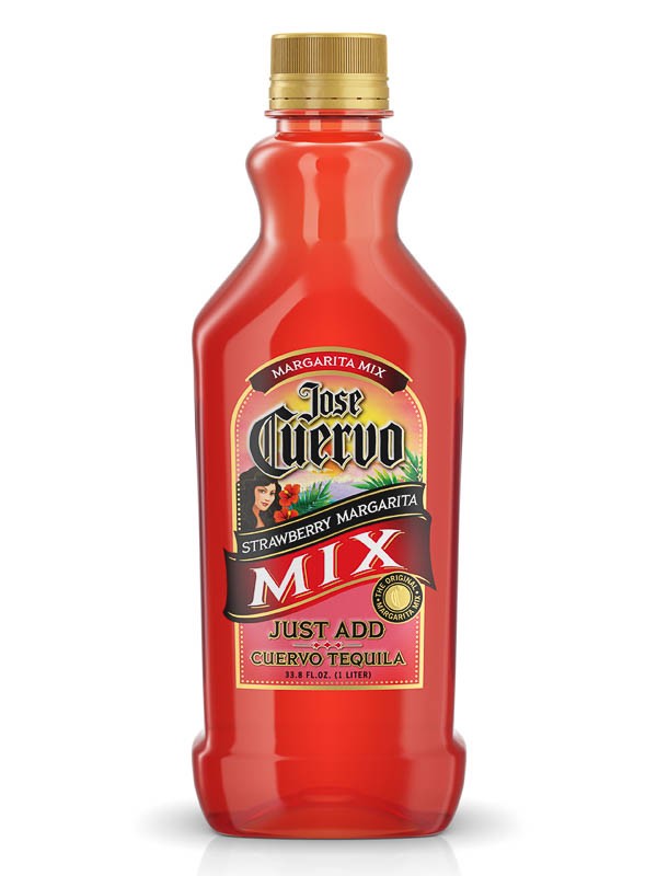 CUERVO STRAWBERRY MARGARITA MIX 1L