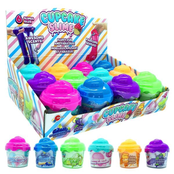Slime cupcake avec senteur
