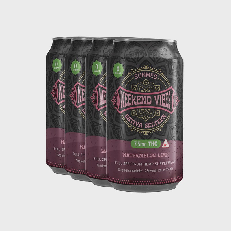 Weekend Vibes Seltzer 7.5mg