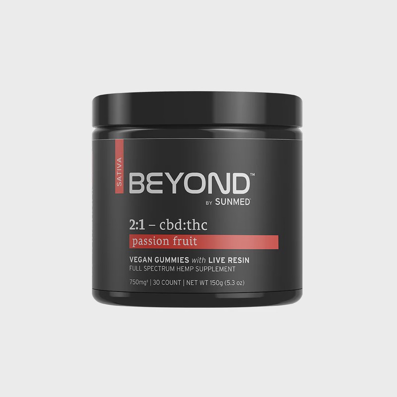Beyond Gummy 2:1 Passion Fruit Sativa 750mg