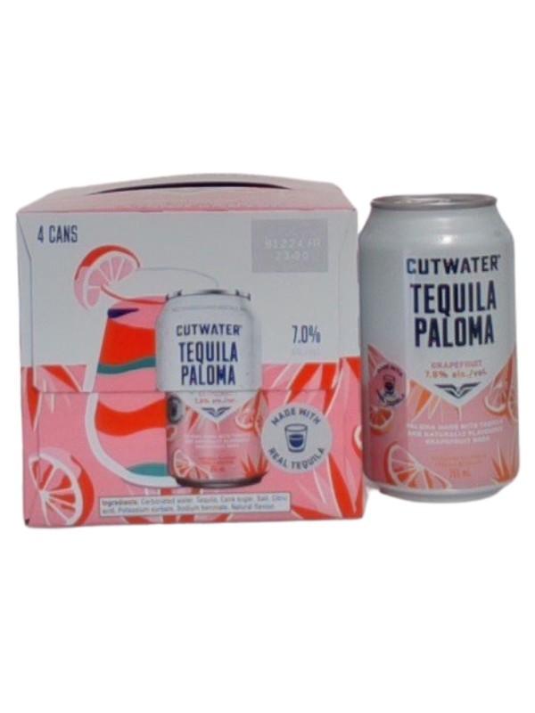 CUTWATER TEQUILA PALOMA 4PK