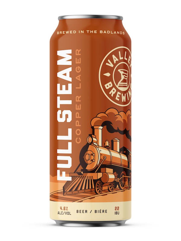 FULL STEAM LAGER 473ML