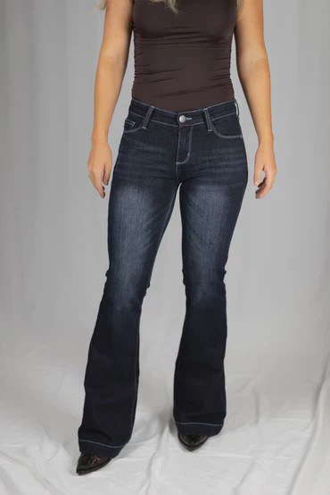 CC Western Ladies Carissa Classic Dark Wash Jean