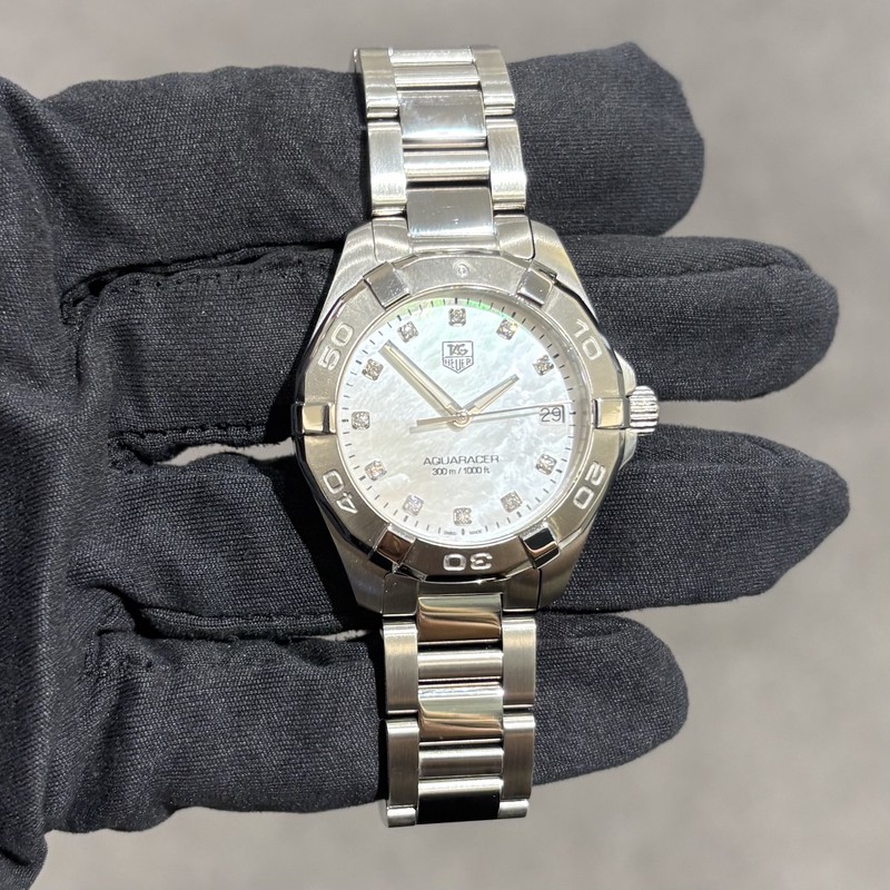 Pre-Owned Tag Heuer Aquaracer Quartz Ladies Watch WAY1313