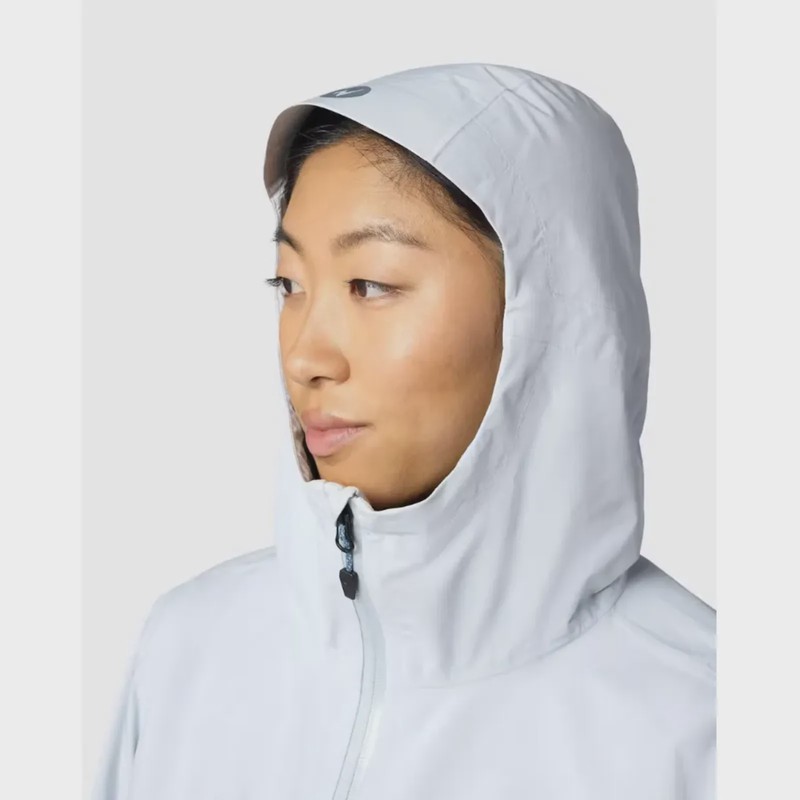Marmot Women's PreCip Evo Flex Rain Jacket, front view
