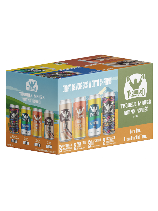 TROUBLED MONK VARIETY 8PK