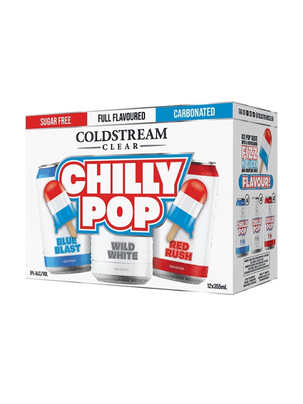 COLDSTREAM CHILLY POP 12PK
