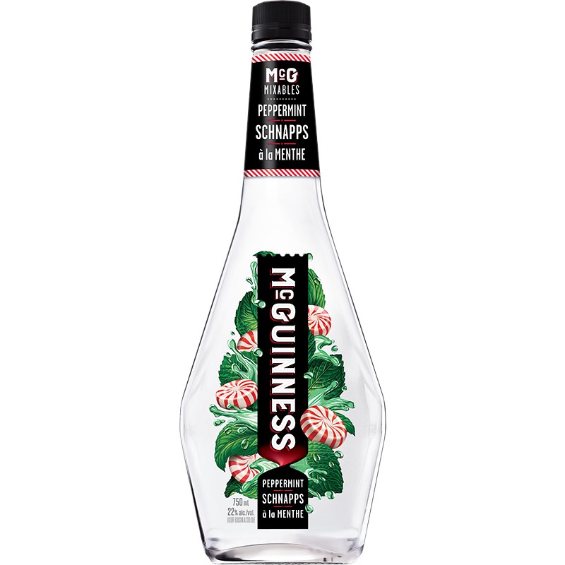 MCGUINNESS PEPPERMINT SCHNAPPS 750ML