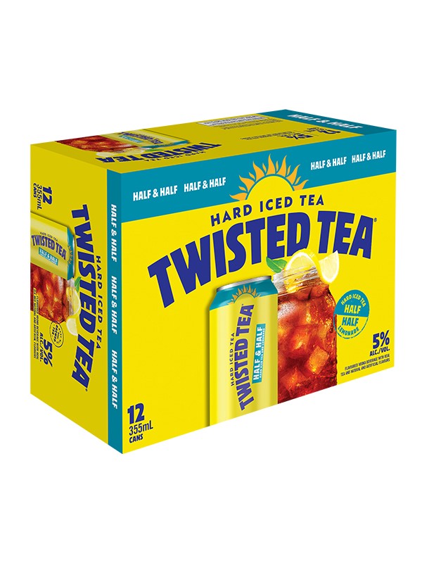 TWISTED TEA HALF & HALF 12PK
