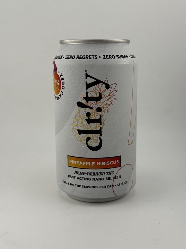 Clr!ty Pineapple Hibiscus Seltzer 5mg