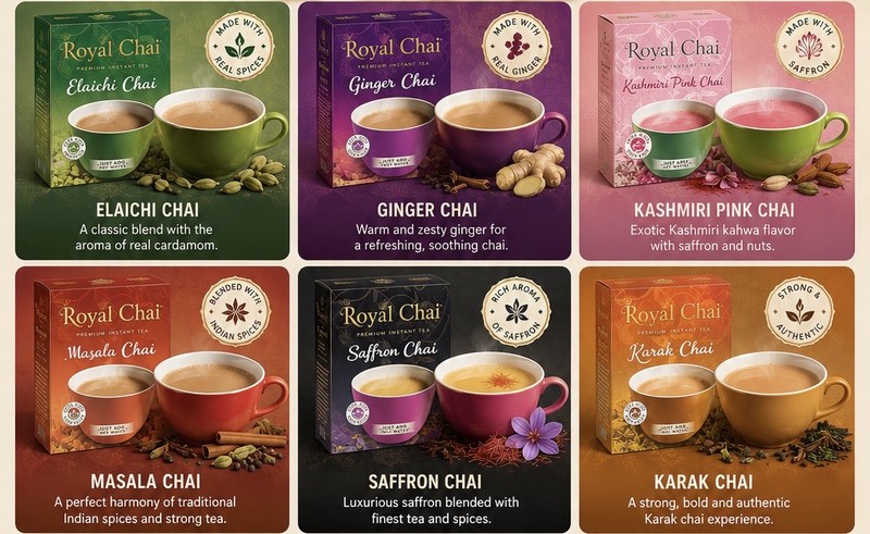Instant Chai Mixes