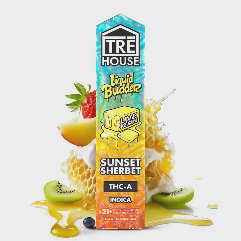 Tre house liquid budder sunset sherbet