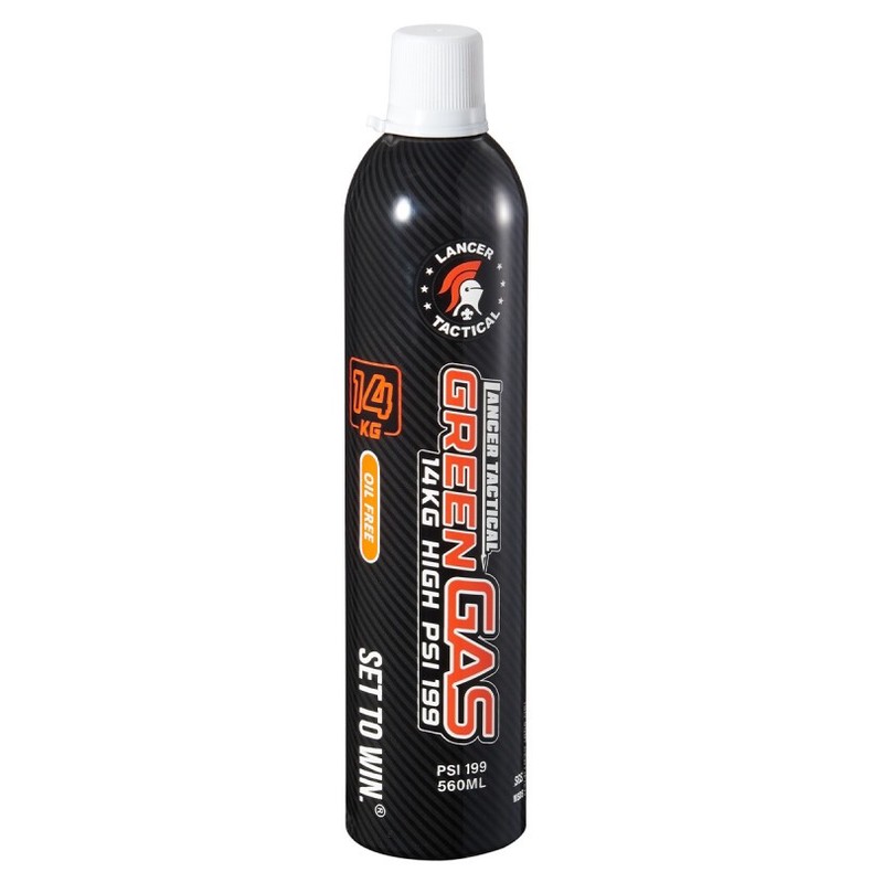 Lancer Tactical 14KG High PSI Green Gas - OIL