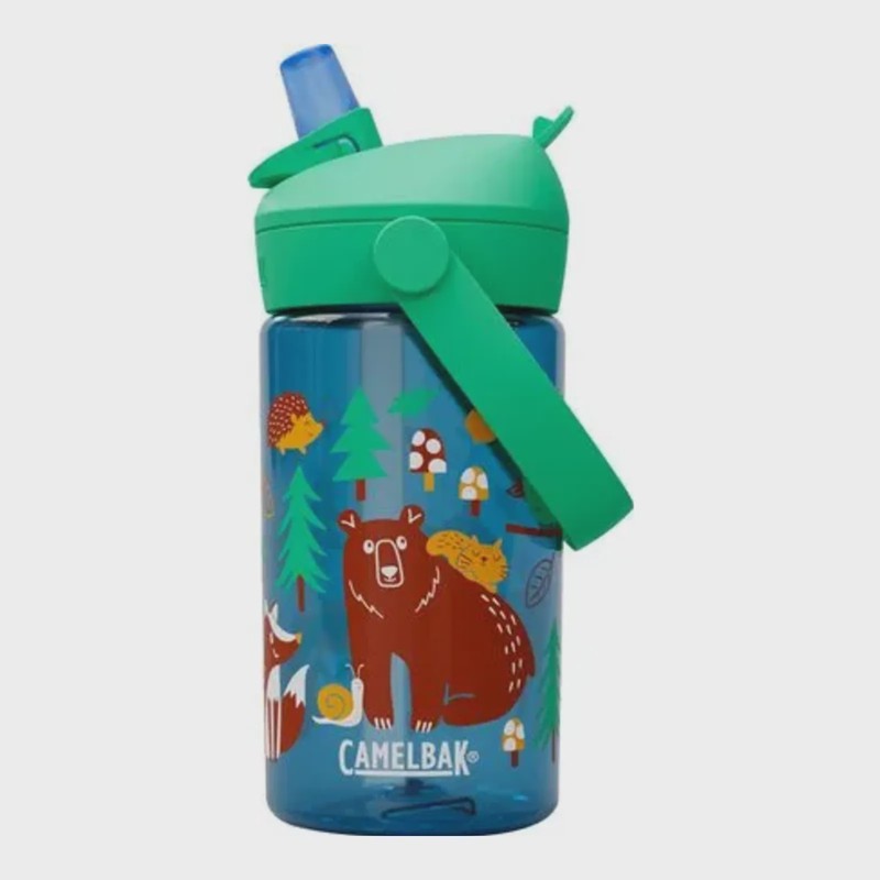 CamelBak Thrive Flip Straw Kids 14oz in Friendly Forest, front view