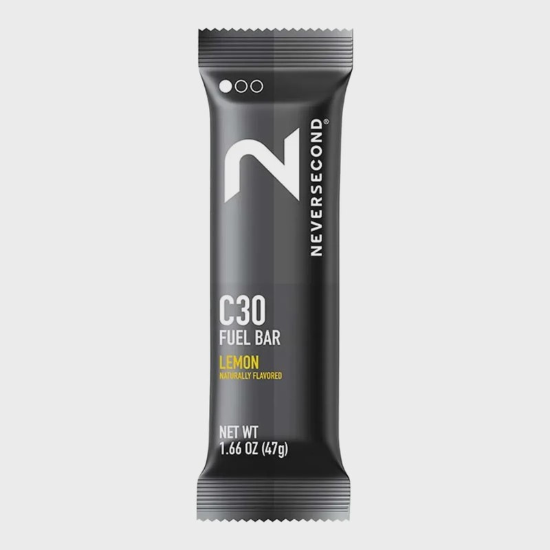 Neversecond C30 Fuel Bar in Lemon, front view