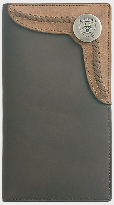 Ariat Rodeo Two Toned Accent Leather Wallet