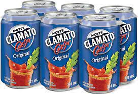 MOTT'S CLAMATO CAESAR ORIGINAL 6PK
