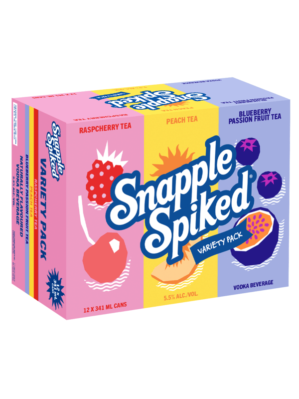 SNAPPLE SPIKED VARIETY 12PK