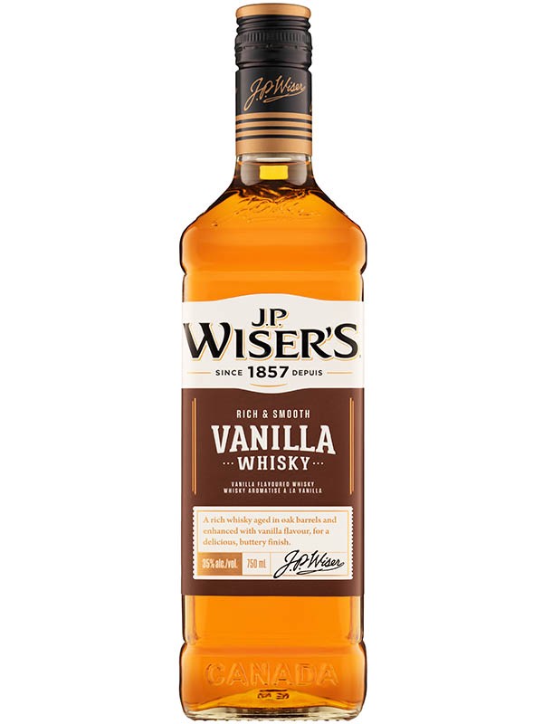 J.P. WISER'S VANILLA 750ML