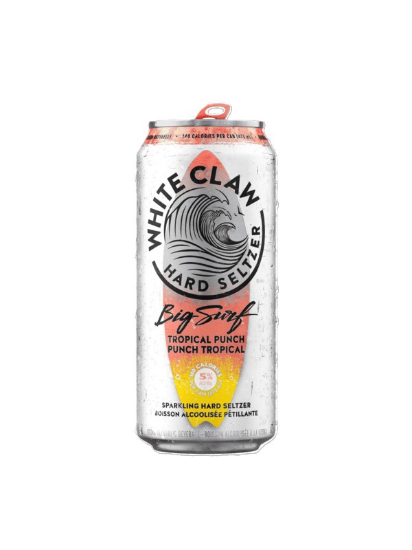WHITE CLAW BIG SURF 473ML