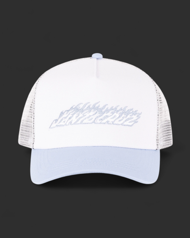 Flame Strip Centre Trucker Cap