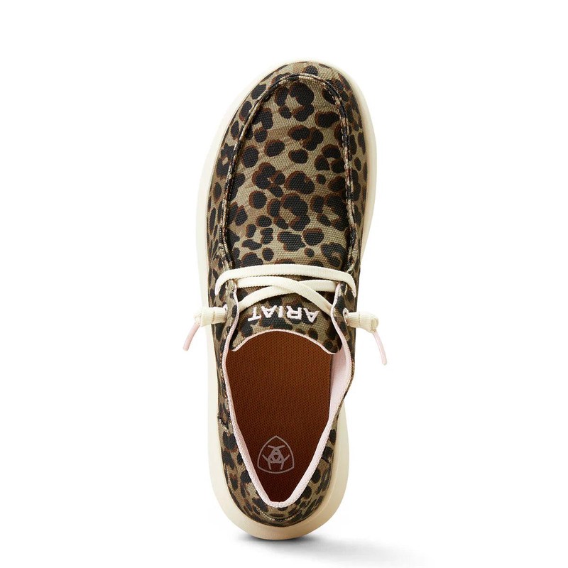 Ariat Ladies Olive Leopard Print Hilo