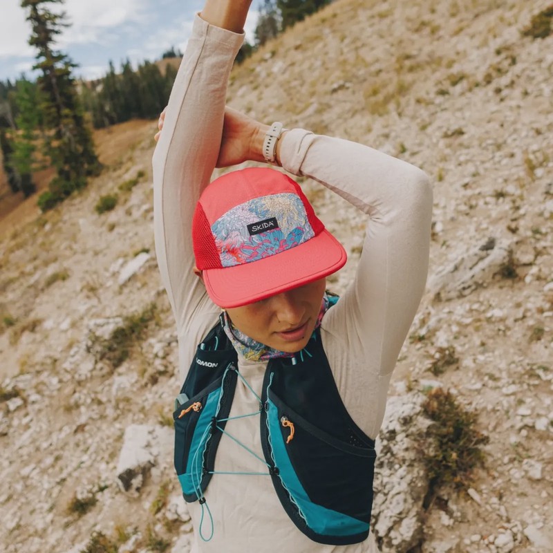 Skida Run Cap in Calypso, front view