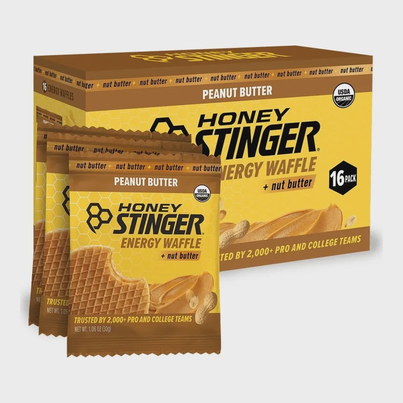 Honey Stinger Waffle Peanut Butter, front view