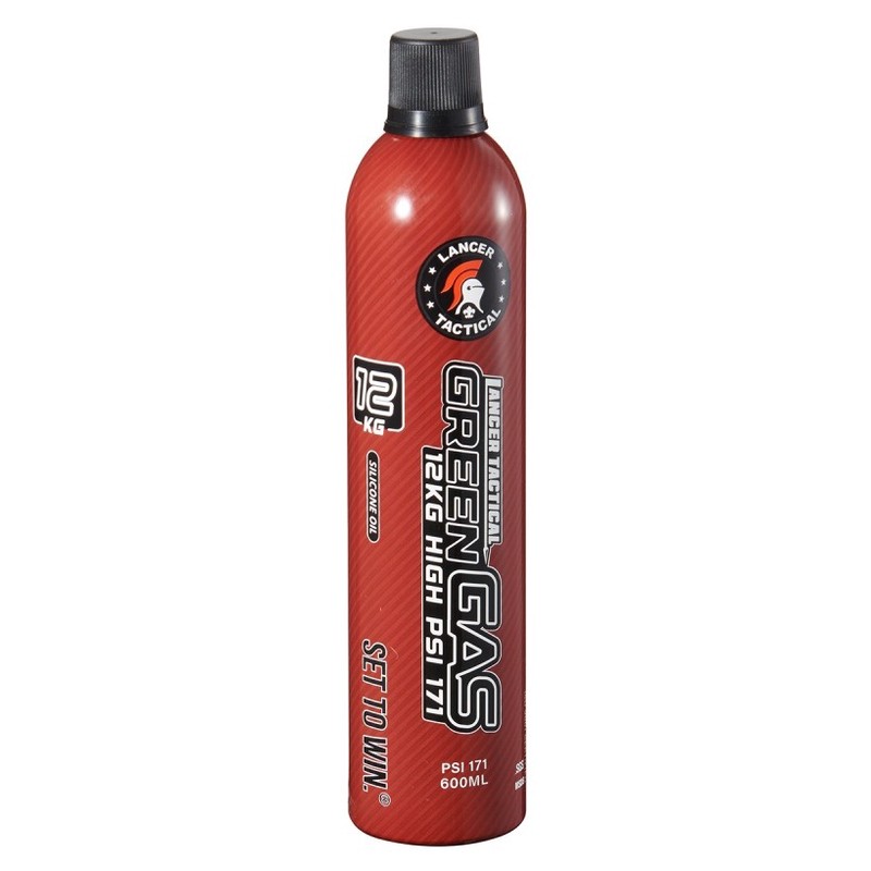 Lancer Tactical 12KG High PSI Green Gas - OIL