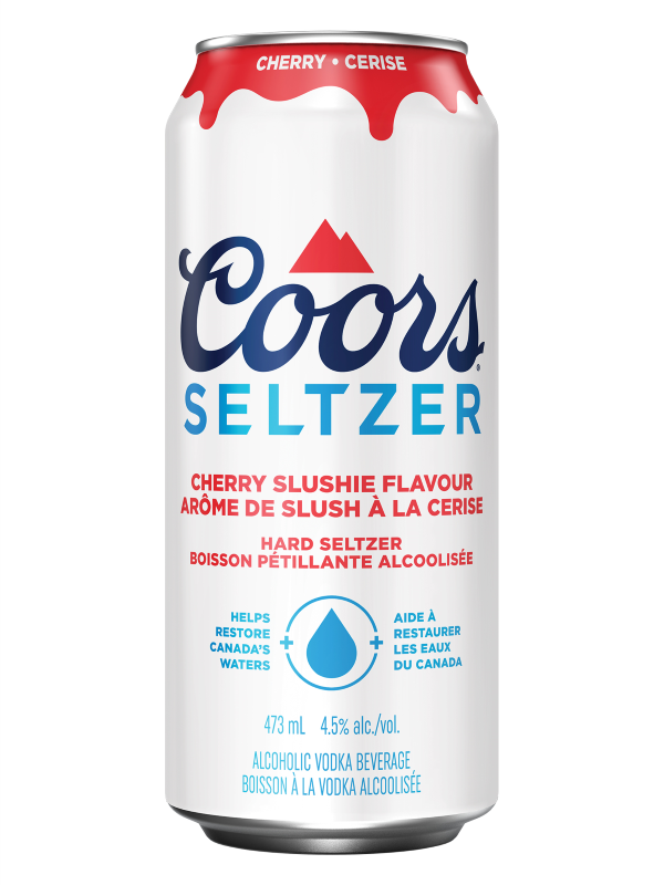 COORS SELTZER CHERRY 473ML
