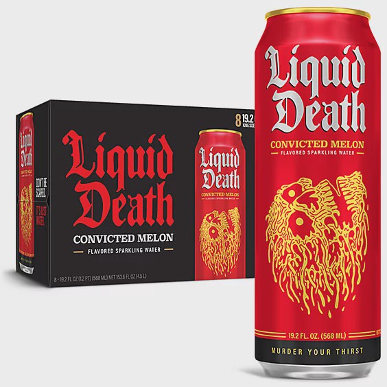 Liquid Death Convicted Melon