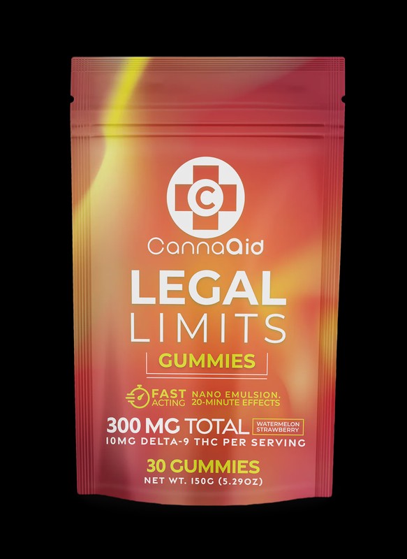 CannaAid Tropical Mix Gummies 10mg