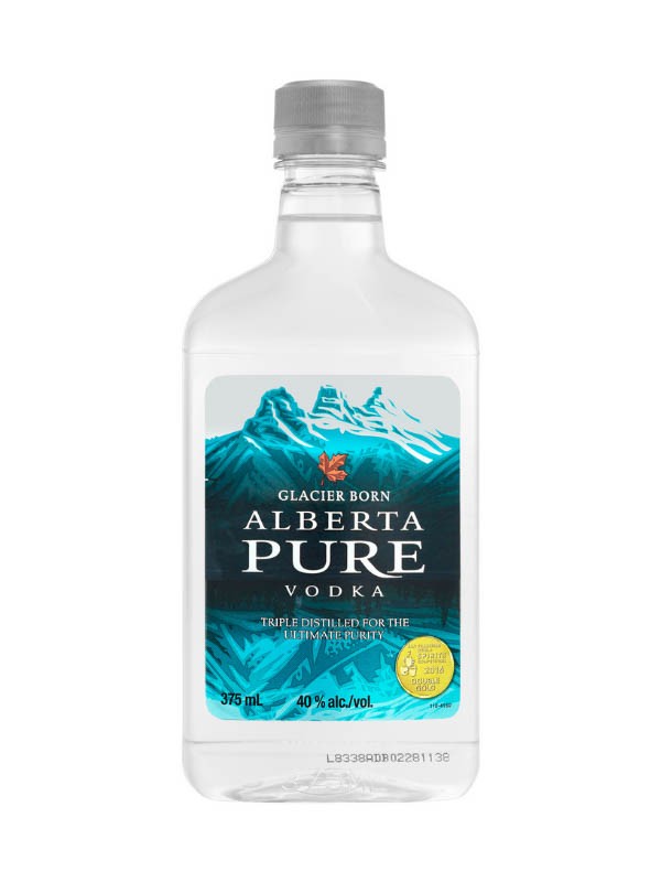 ALBERTA PURE VODKA 375ML