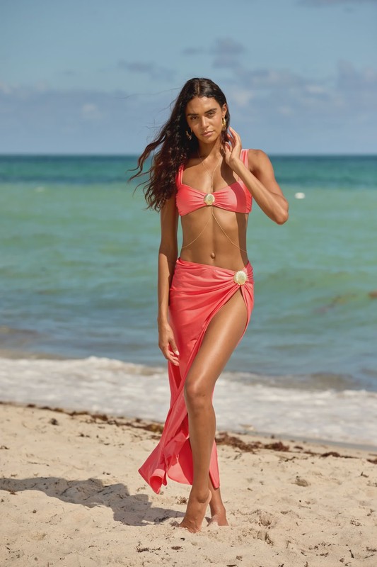 Adriana Pappas - Luna Skirt Coral Quartz
