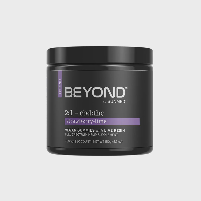 Beyond Gummy 2:1 Strawberry Lime Live Resin Hybrid 750mg