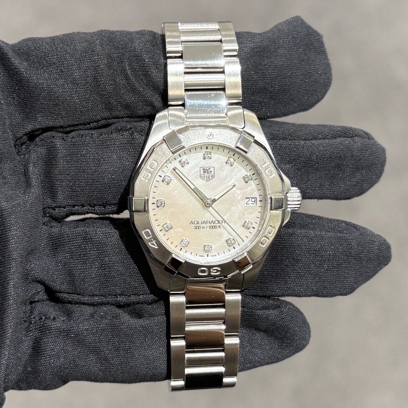 Pre-Owned Tag Heuer Aquaracer Quartz Ladies Watch WAY1313