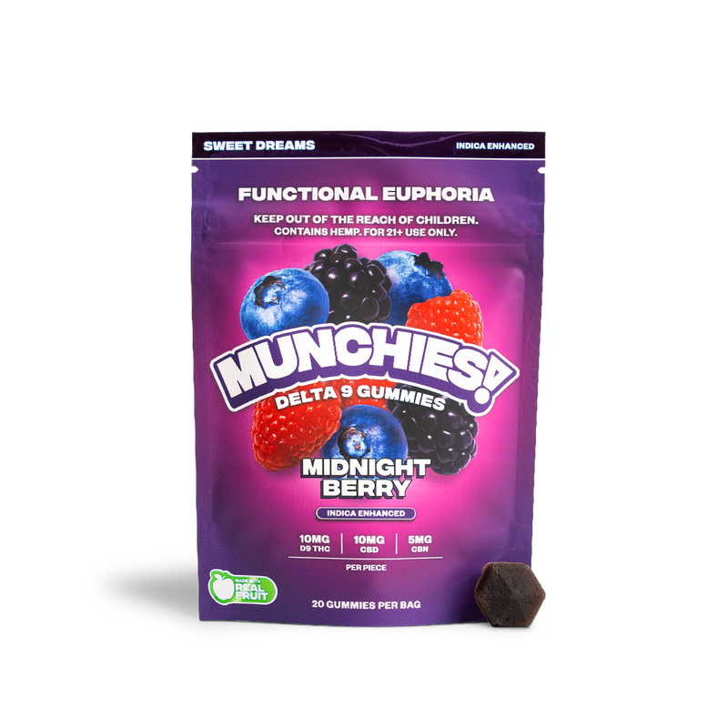 Munchies Midnight Berry Gummies