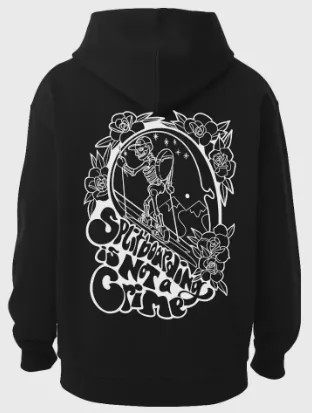 Splitboarding Is Not A Crime Hoodie