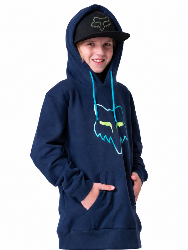 Fox - Youth - Detonate PO - Hoodie Navy - Fox5017