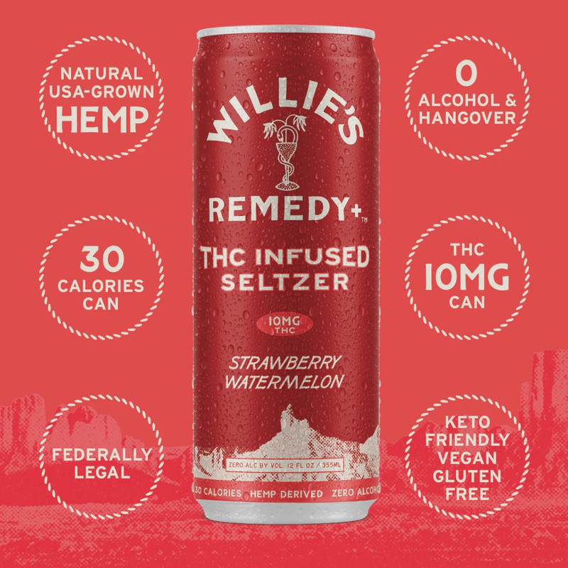 Willie’s remedy strawberry watermelon 10mg