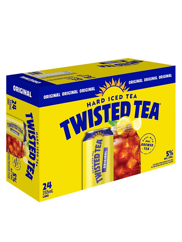 TWISTED TEA ORIGINAL HARD ICED TEA 24PK