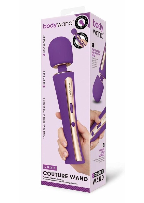 Bodywand Luxe Couture Silicone Rechargeable Wand Massager