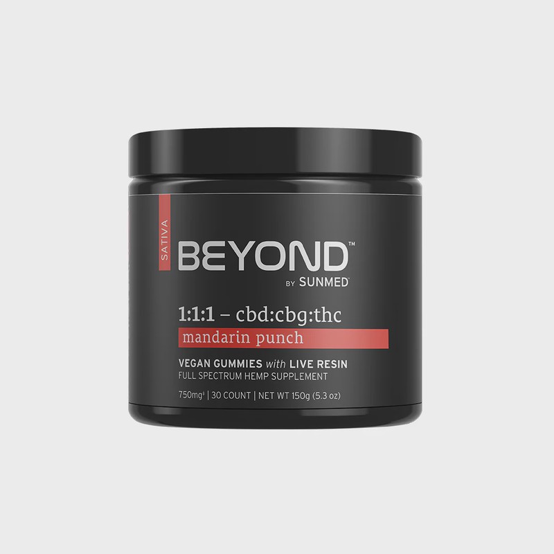 Beyond Gummy 1:1:1 Mandarin Punch Sativa 750mg