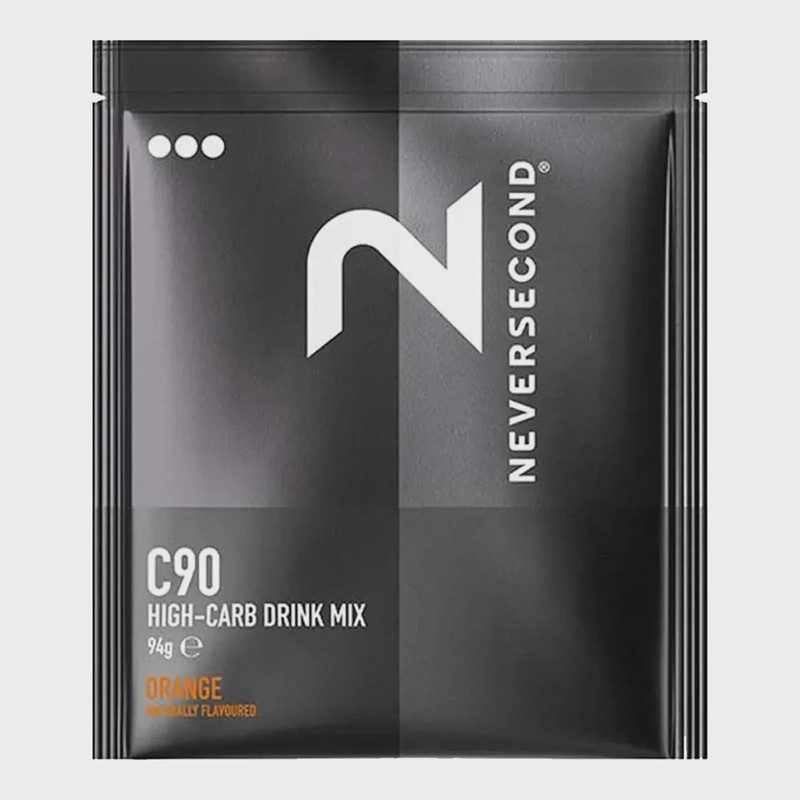 Neversecond C90 High Carb Drink Mix / Orange, alternate view 1