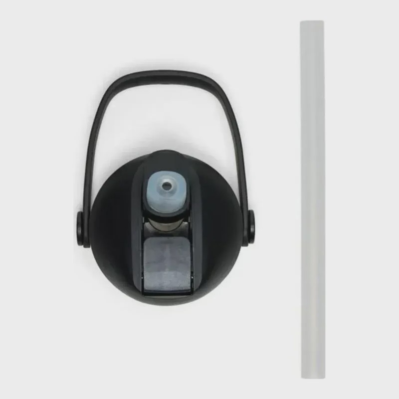 CamelBak Thrive Flip Straw Cap Black, front view